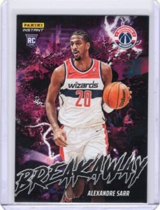 2024/25 PANINI INSTANT NBA BREAKAWAY B2 ALEXANDER SARR WASHINGTON WIZARDS ROOKIE - Picture 1 of 2