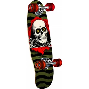 Powell Peralta Skateboard Complete Micro Mini Ripper Olive 7.5" x 24" Cruiser - Picture 1 of 1