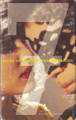PRINCE & NEW POWER GENERATION – 7 + ACUSTIC 1992 FACTORY SEALED CASSETTE SINGLE  - Image 1 of 2