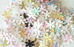 50 Paper Flowers for Scrapbooking, Card Tag Making, Journaling, Embellishment