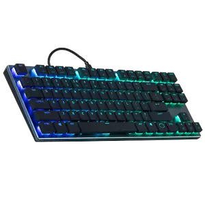Cooler Master SK630 Black Gaming Keyboard Cherry MX LOW PROFILE English Hebrew - Picture 1 of 6