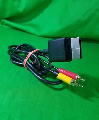 Original XBox 360 Composite AV Cable Microsoft Corporation x821376-002 - Image 1 of 4