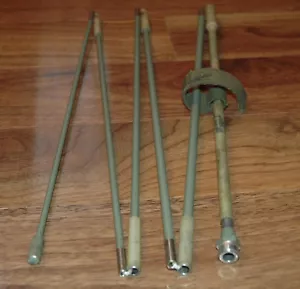 Antena Militar Whip HF 6 elementos 8 pies - Genuino Rockwell Collins PRC-515 RU20 - Imagen 1 de 4