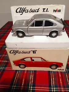 POLISTIL ALFA ROMEO ALFASUD Ti 1/24 -BOX - GOOD CONDITION- SILVER S.41 - Foto 1 di 9