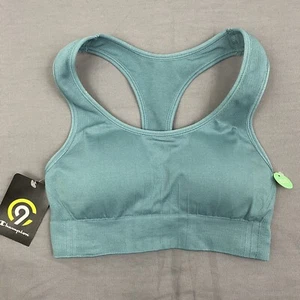 Sujetador deportivo para mujer C9 Champion sin costuras Cami Racerback X-Pequeño verde NUEVO - Imagen 1 de 9