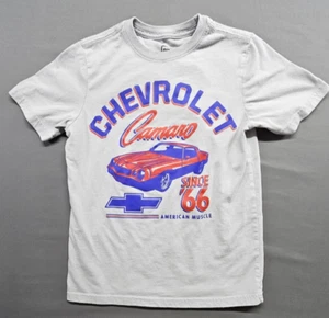 Chevy Muscle Car Graphic boys t-shirt size Medium color Blue - Picture 1 of 10