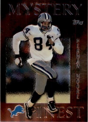 1997 Topps Mystery Finest Bronze #M12 Herman Moore - Image 1 of 2