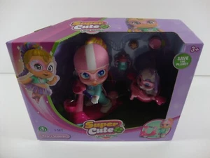 SUPER CUTE LITTLE BABIES REGI'S SCOOTER SET WITH DOLL AND PET HERO NEW - Picture 1 of 6