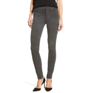 AG Adriano Goldschmied The Legging Super Skinny Lammleder Wildleder Hose 24 NEU - Bild 1 von 8