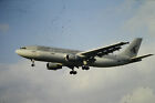 A45 Agfa slide A.300B4-622R A7-ABW of Qatar Airways - old c/s @LHR in 2001