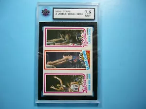 1980 1980/81 TOPPS BASKETBALL CARD #135 167 253 KAREEM ABDUL JABBAR KSA 7.5 GL - Picture 1 of 3