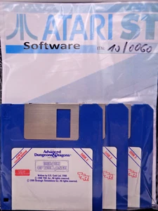 ATARI ST -- AD&D: HEROES OF THE LANCE (SSI) - Picture 1 of 2