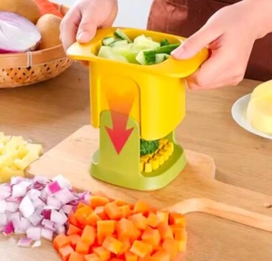 Pommes Frites Schneider Würfelschneider Kartoffelchips Häcksler Gemüsehacker Ein - Bild 1 von 8
