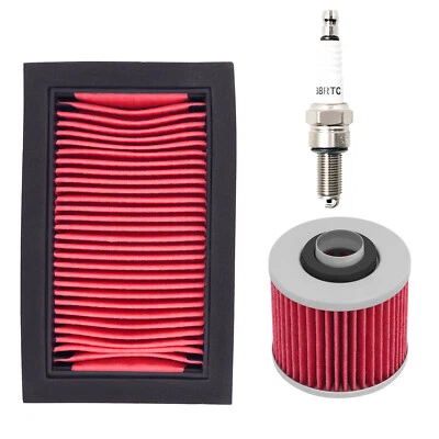 Air Oil Filter Spark Plug For Yamaha XT660R XT660X 04-14 XT660Z 08-14 MT03 06-12 - Image 1 of 4