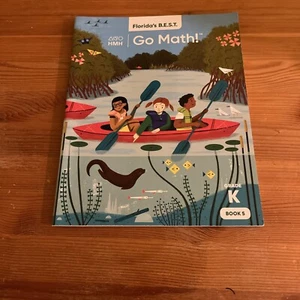 HMH Florida’s B.E.S.T. Go Math! Grade K Book 5 Student Workbook Homeschool - Imagen 1 de 5
