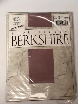 Hermosamente Berkshire Pantimedias Cuarzo Rosa Microfibra Talla 3-4 Control Top Nuevo Foto 1 de 2