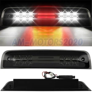 3RD BRAKE LIGHT CARGO LAMP 09-18 FOR DODGE RAM 1500 CHROME HOUSING SMOKE LENS - Bild 1 von 8