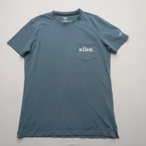 Kuhl Mens Wildfibre T Shirt Size Medium Organic Cotton Pocket Tee Logo - Picture 1 of 8