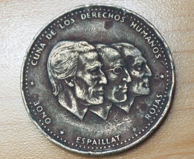 1986 Dominican Republic 1/2 Peso - Image 1 of 2