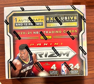 2020-21 Panini Prizm NBA Basketball Retail Dispay Box 1 AUTO Factory SEALED - Image 1 of 2