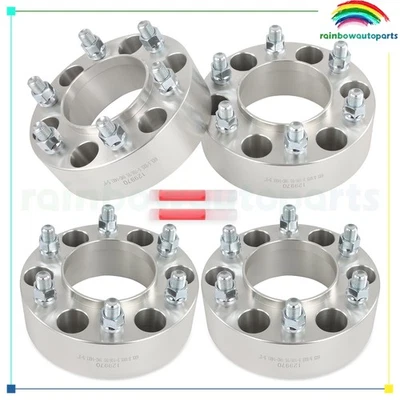 4P 2" 6x5.5 Hub Centric Wheel Adapters 14x1.5 For Tacoma Convert to 2023+ Tundra Foto 1 de 4