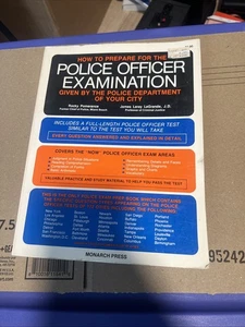 How To Prepare For The Police Officer Exam 1979 Edition Gruber and Pomerance - Bild 1 von 6