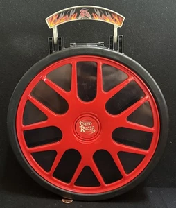 2008 Hot Wheels SPEED RACER Carrying Case Launcher - Load 'em and Launch 'em RED - Picture 1 of 5