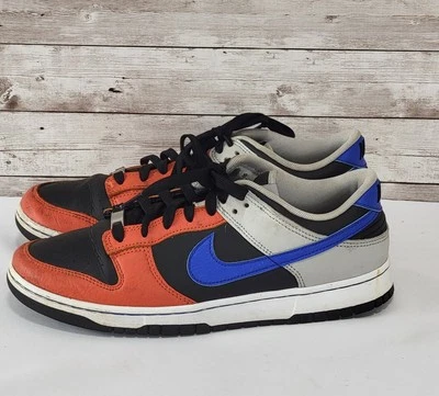Nike NBA x Dunk EMB Low 75th Anniversary Knicks sz 10 Mens Orange Blue Black  - Image 1 of 4