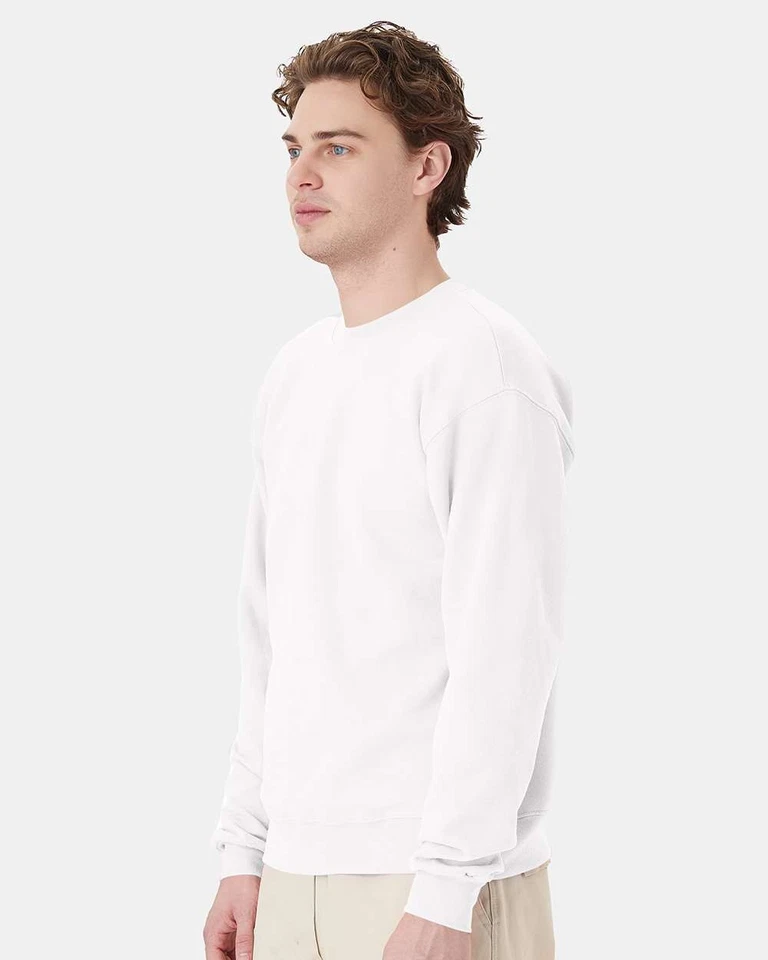 🔥 Hanes Unisex EcoSmart Fleece Blend Crewneck Sweatshirt Up To 5XL P160 - Image 1 of 1