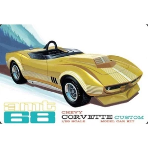 AMT 1236 1/25 1968 Chevrolet Corvette Custom - Picture 1 of 1