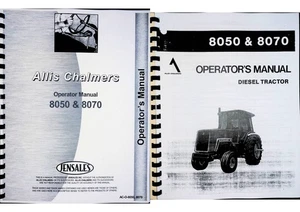 Allis Chalmers 8050 8070 manual para propietarios de tractores diésel - Imagen 1 de 10