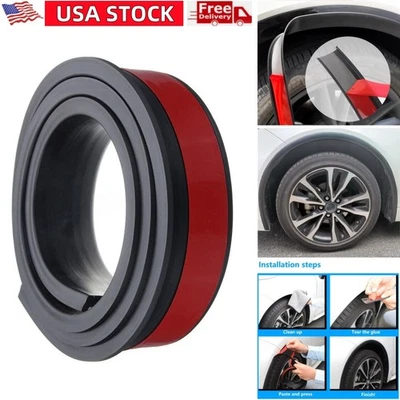 Tira de moldura de arco de rueda de coche con llamaradas de guardabarros de 10" Foto 1 de 4