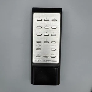 RCA Colortrak 2000 TV Series Remote Control Black/Silver - OEM for CRT TV Models - Picture 1 of 2