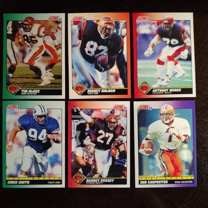 1991 Score - six cards - #349, #115, #316, #570, #241, #187 - Cincinnati Bengals - Picture 1 of 22