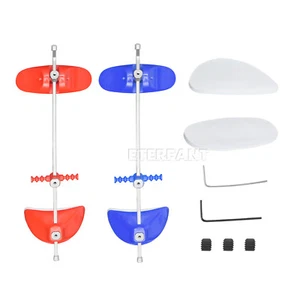ETERFANT Dental Ortho Forward Pull Face Headgear Single Bar Blue/Red Adjustable - Picture 1 of 32