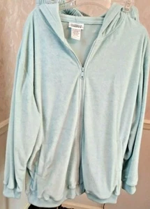 Pastel Blue Hoodie Jacket & Skirt Set Size 1X by All American Comfort - Bild 1 von 11