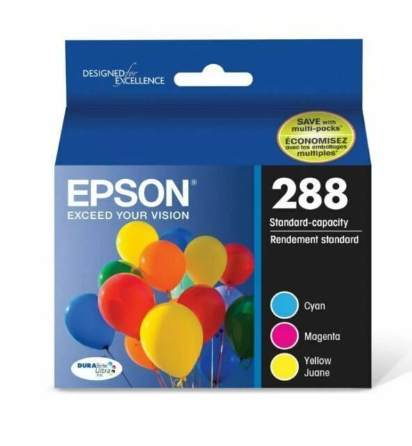 Epson T288520 DURABrite Ultra Color Combo Pack Standard Capacity Cartridge Ink