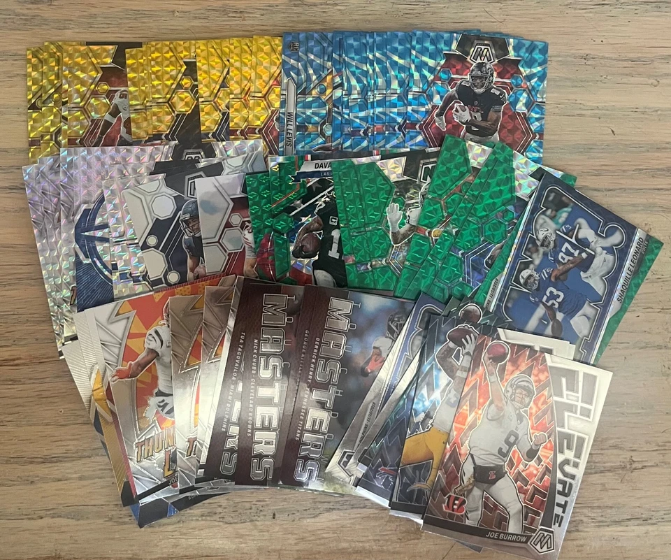 2023 Mosaic Yellow & Blue Reactive, Green Mosaic, Silver Mosaic & Prizm, & More - Image 1 of 1