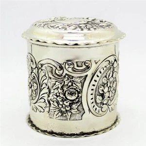 Scatola Portaoggetti in Argento del 1820 - William Hutton Londra - Picture 1 of 2