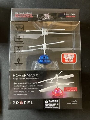 Propel Hovermaxx II Blue Magic Hand Control UFO 6 Colored LED Lights Indoor - Image 1 of 4