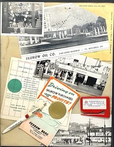 Skurow Oil Company Gas & Öl Fotos, Dividendenplan, Stift, Broschüre Kentucky Ohio - Bild 1 von 12