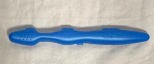 Vntg Crest Travel Toothbrush Holder Plastic Container Case Blue 1 pc. - Picture 1 of 5