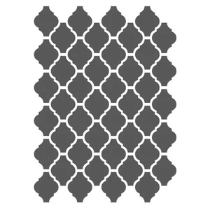 Plantilla de Plantillas Marroquíes - Escala Pequeña - Para Elaborar Lona Hágalo usted mismo Decoración de Pared #7 - Imagen 1 de 3