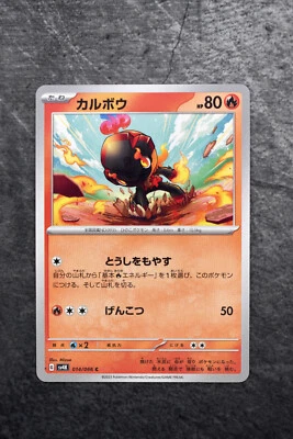 Pokemon TCG - Charcadet 014/066 - sv4K Japanese Ancient Roar - NM/M - Image 1 of 2