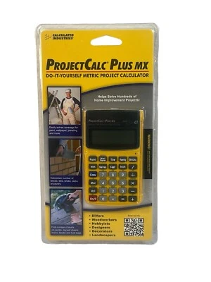 Calculated Industries 8528 ProjectCalc Plus MX Metric Project Calculator - Image 1 of 3