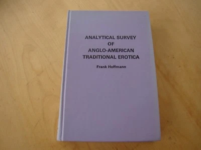 ANALYTICAL SURVEY ANGLO AMERICAN TRADITIONAL EROTICA HOFFMANN 1973 HC  - Imagem 1 de 3