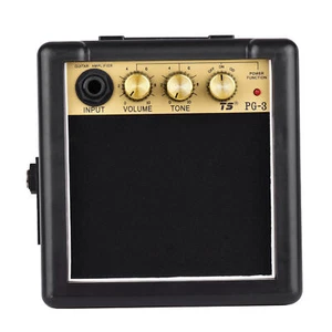3W Mini Electric Guitar Amplifier Travel Portable Desktop Practice Amp Speaker - Picture 1 of 7