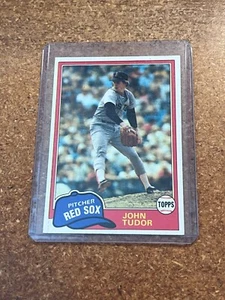 1981 Topps Baseball # 14 John Tudor RC - Picture 1 of 2
