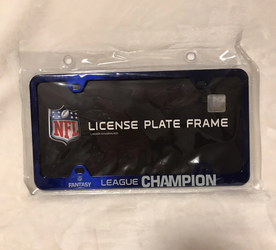 Fremont Die NFL Fantasía Fútbol Fantasía Fútbol Fútbol Grabado Láser Placa F Foto 1 de 4
