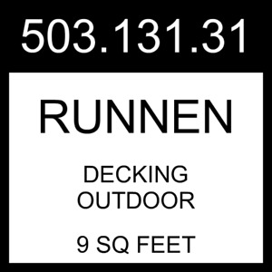 IKEA RUNNEN Decking Outdoor Artificial Grass  9 sq feet 503.131.31